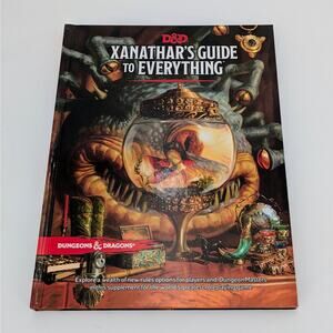 Dungeons & Dragons Xanathar's Guide to Everything 5e Rulebook D&D Roleplay Rules